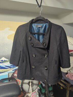 Vintage Morgan de toi Women’s Short Coat  Wool Jacket Size 38 L24” W40” NWOT New